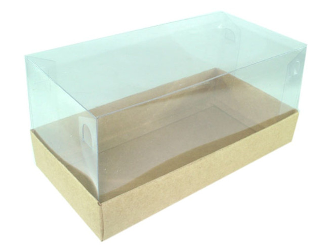 Caixa para Presente 17x8,5x8 KRAFT Corpo PET Com 10