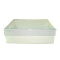 Caixa para Presente 24x18,5x9 BRANCO Tampa PET Com 10