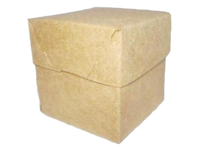Caixa para Lembrancinha 5x5x5 KRAFT Com 10