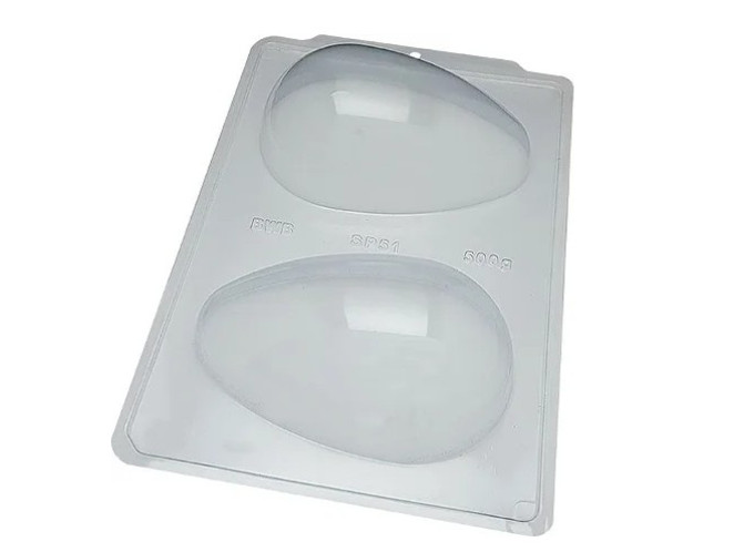 Forma BWB Ovo de Páscoa 500gr SP51 Ref.3619 Com Silicone