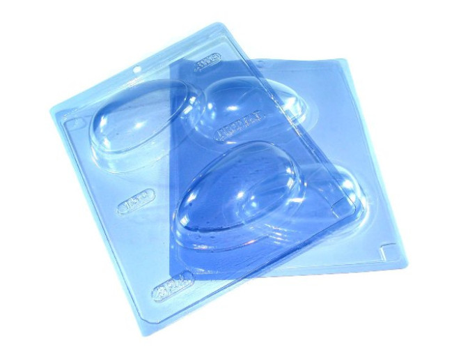 Forma BWB Ovo de Páscoa 150gr Ref.824 Com Silicone