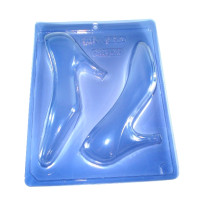 Forma BWB Sapato Salto Alto Aberto Ref.868 com Silicone