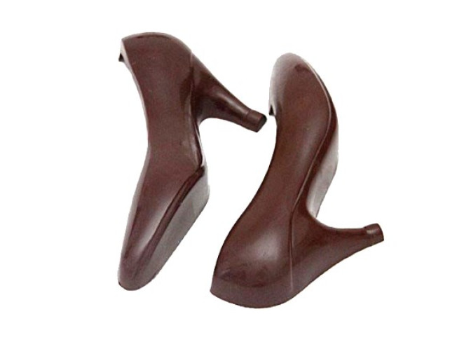 Forma BWB Sapato Salto Alto Aberto Ref.868 com Silicone