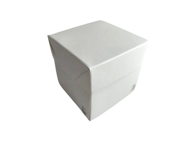 Caixa para Panetone 100gr BRANCO 10x10x10 Com 10