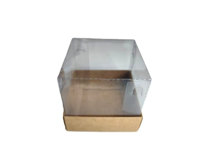 Caixa para caneca 10X10X10 KRAFT Corpo PET Com 10 Caixa para caneca 10X10X10 KRAFT Corpo PET Com 10