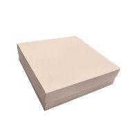 Caixa para Presente 19x19x5 BRANCO Com 10