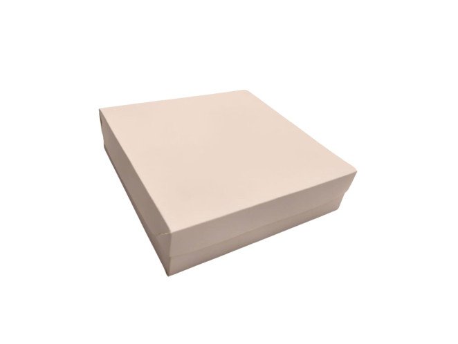 Caixa para Presente 19x19x5 BRANCO Com 10