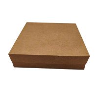Caixa para Presente e Doce 25x25x5 KRAFT Com 10